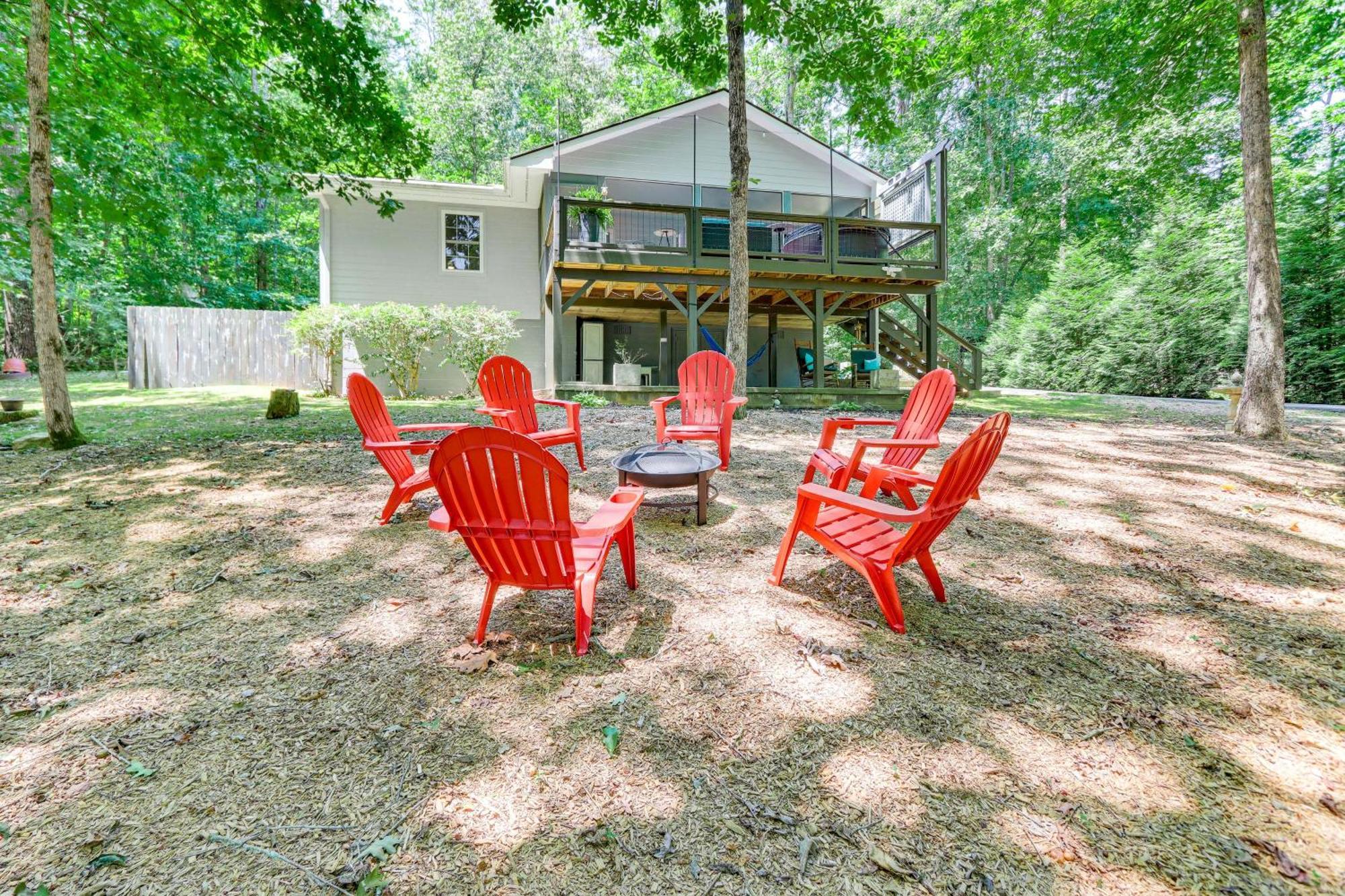 Pet-Friendly Home With Hot Tub In Blue Ridge! Экстерьер фото