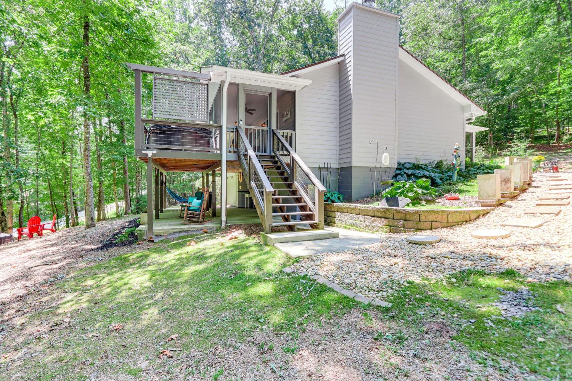Pet-Friendly Home With Hot Tub In Blue Ridge! Экстерьер фото